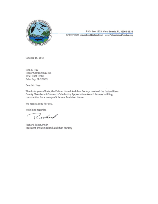 audubon house testimonial